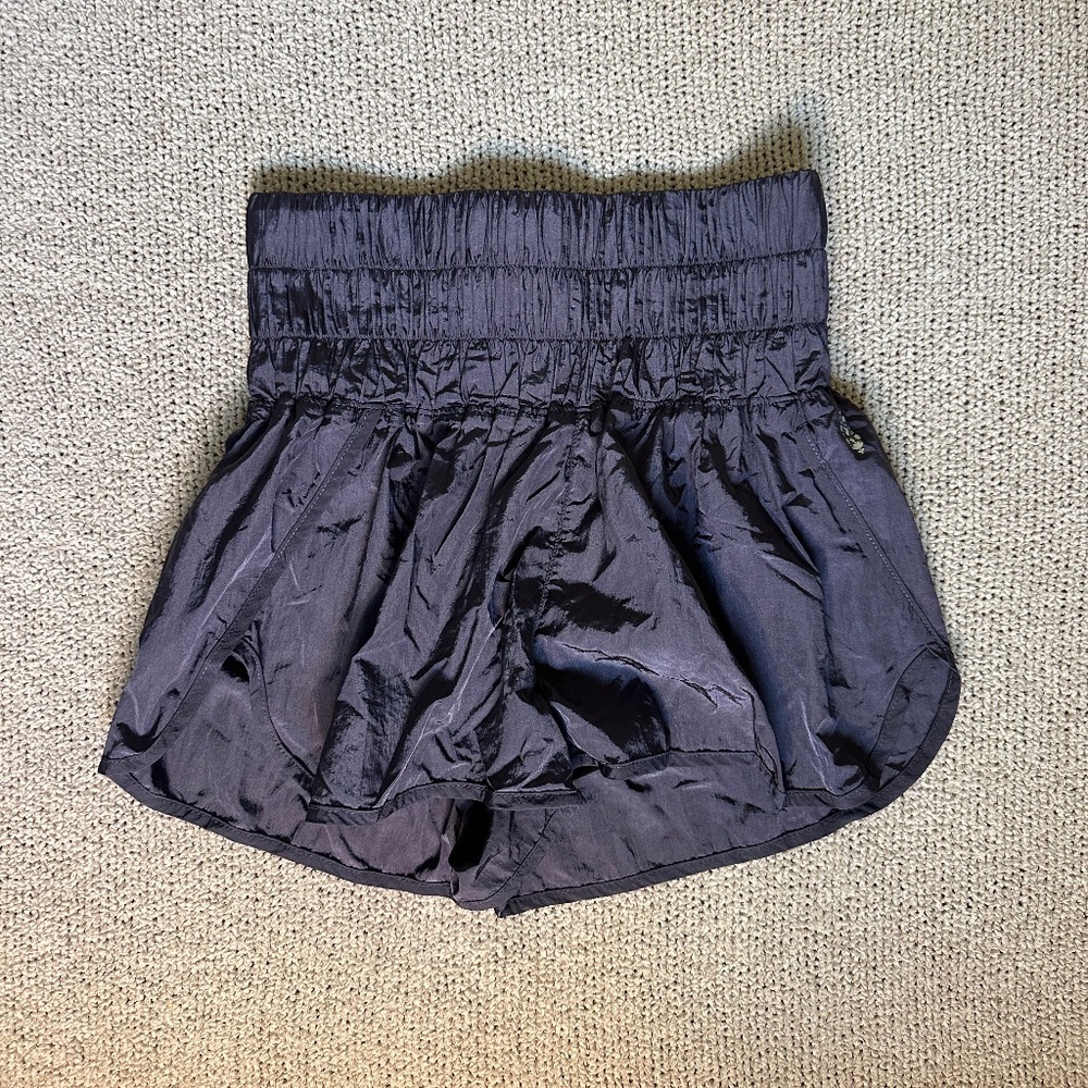 Free people small indigo active shorts